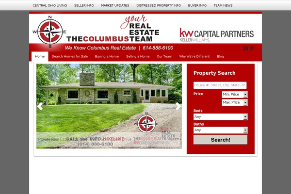 thecolumbusteam.com site used Tct-theme