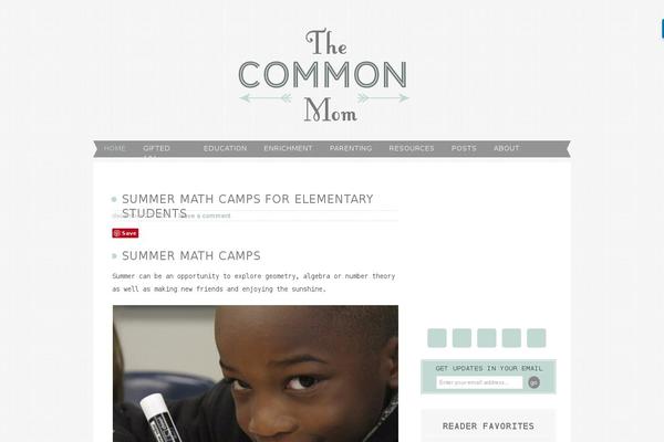 thecommonmom.com site used Commonmom