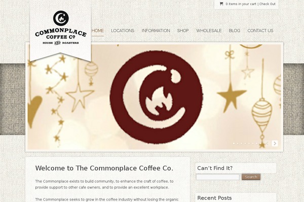 commonplace WordPress theme, websites list used commonplace theme commonplace theme websites examples