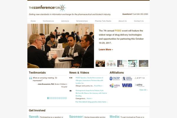theconferenceforum.org site used Conference-forum