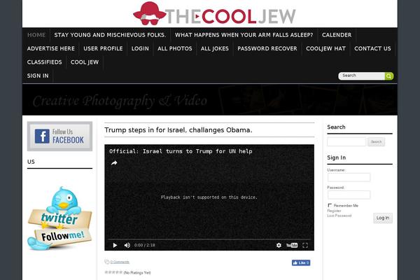cooljew WordPress theme, websites list used cooljew theme cooljew theme websites examples