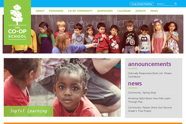 coopschool WordPress theme, websites list used coopschool theme coopschool theme websites examples