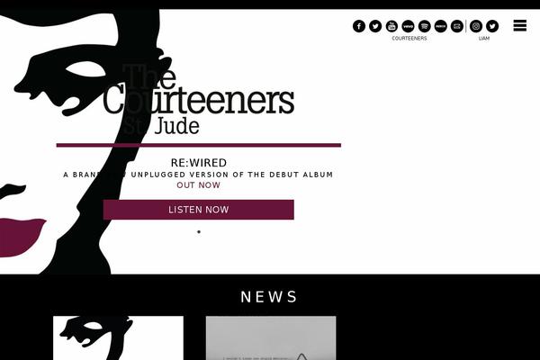 thecourteeners.com site used Thecourteeners