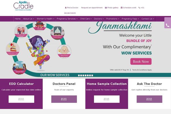 Osmosis Child theme site design template sample