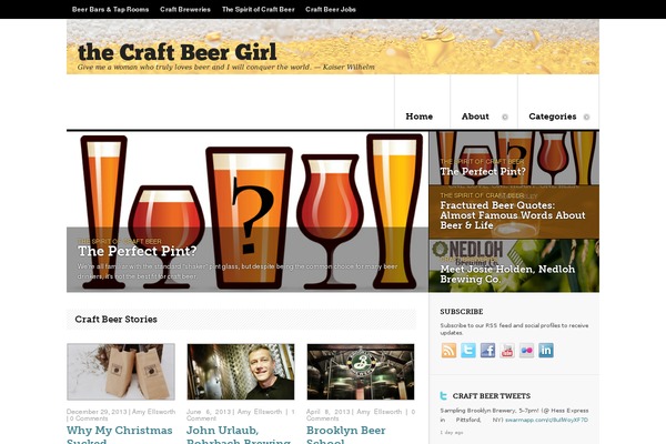 Tavern theme site design template sample