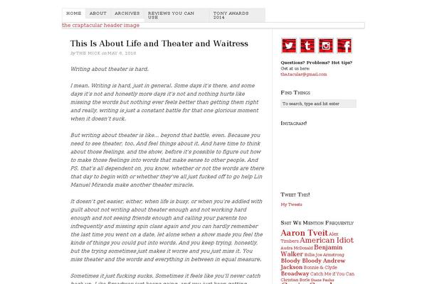 Site using WP to Twitter plugin