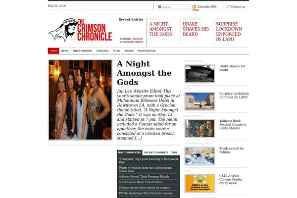 thecrimsonchronicle.com site used Flaxseed-pro