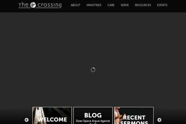 thecrossing theme websites examples