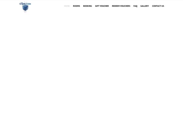 thecrypticcube.com site used Avada Child Theme