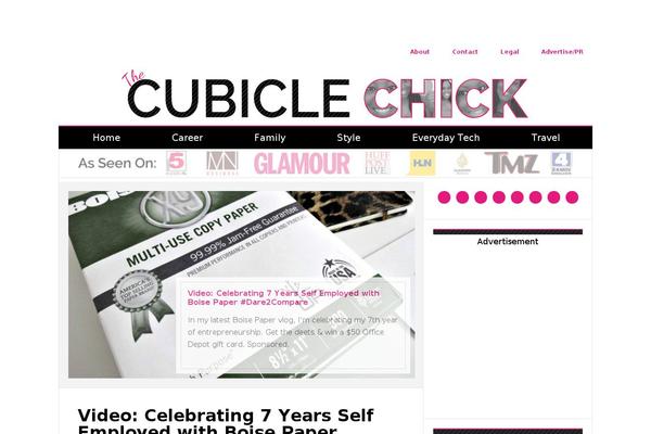 thecubiclechick.com site used Harper-theme.1.0.8