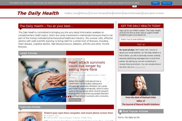 thedailyhealth.co.uk site used Bizcare