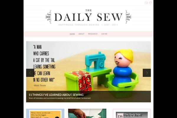 thedailysew.com site used Isabelle