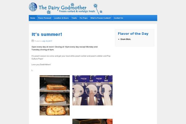 thedairygodmother.com site used ResponsivePro