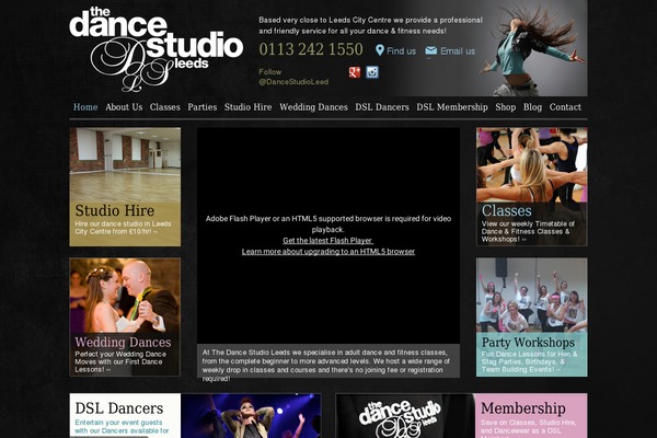 thedancestudioleeds.com site used Dancestudioleeds