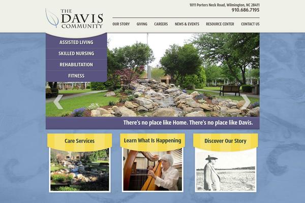 thedaviscommunity.org site used Davis