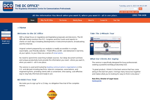 thedcoffice.com site used Dcoffice