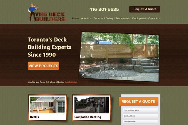 thedeckbuilders.com site used Deck-builder-new