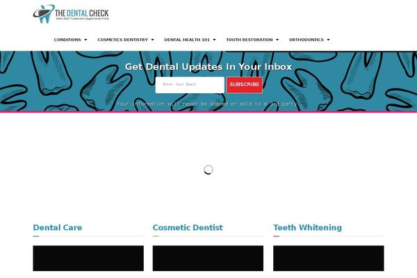 thedentalcheck.com site used Homeflat
