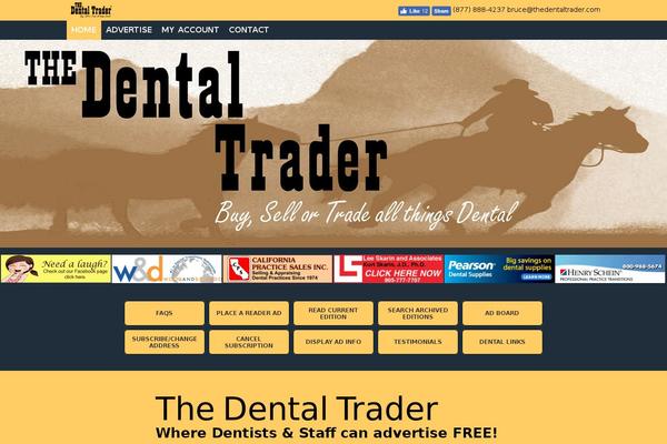 thedentaltrader.com site used Dental-trader