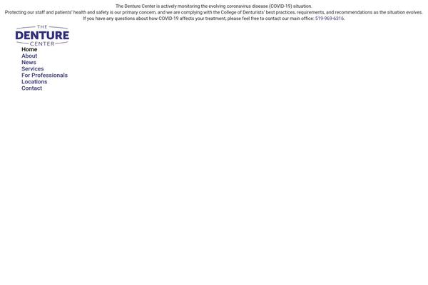 thedenturecenter.ca site used Astra
