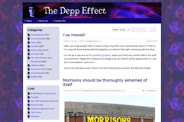 thedeppeffect.com site used Blue-effects