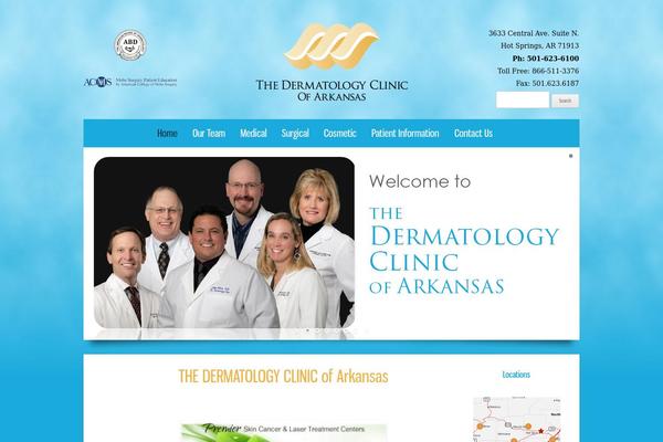 dermatology-clinic theme websites examples