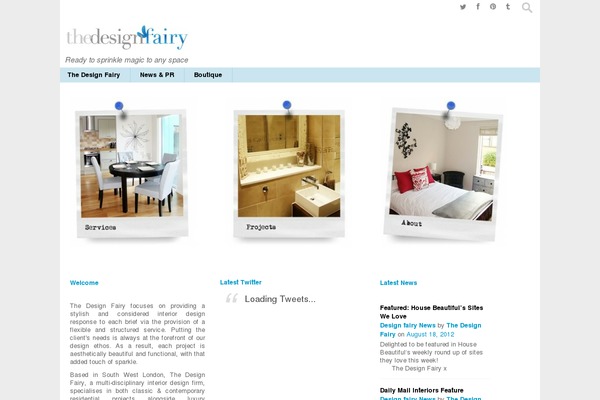 Twenty Thirteen theme site design template sample
