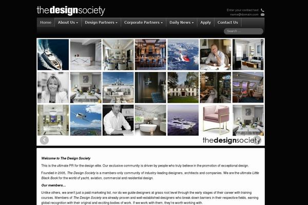 thedesignsoc.com site used Dubtheme