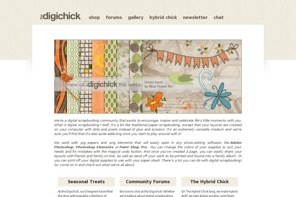 thedigichick.com site used Maaya