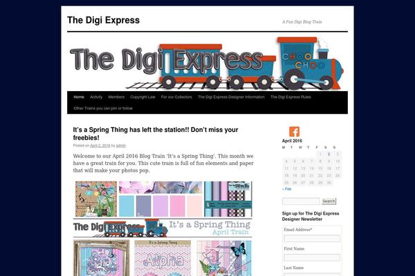 thedigiexpress.com site used Pressbook-media