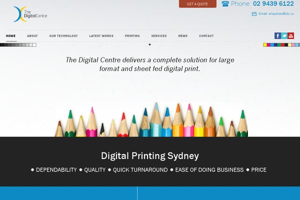 thedigitalcentre.com.au site used Thedigitalcenter