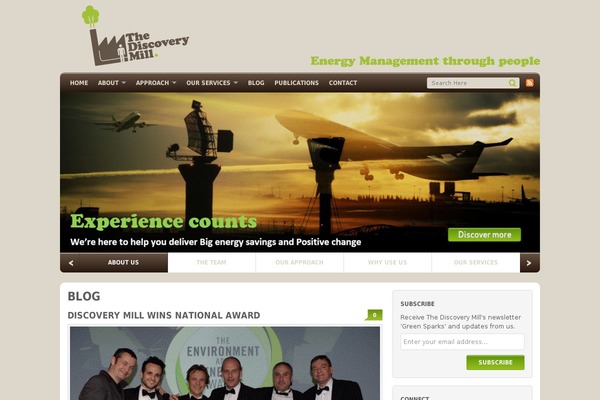 Organic_theme_earth theme site design template sample