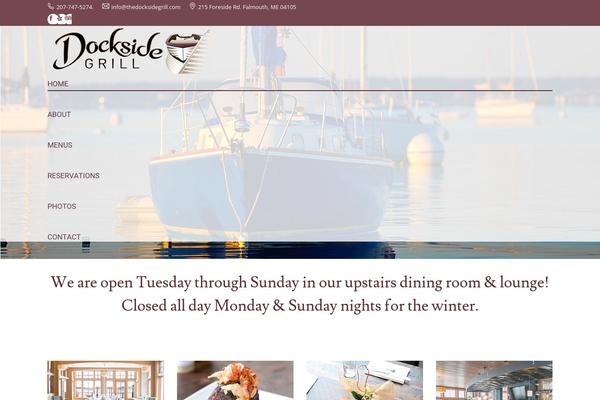 thedocksidegrill.com site used Dockside