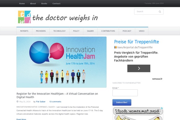 thedoctorweighsin.com site used Doctorweighs