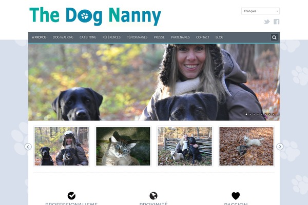 thedognanny.be site used Bootbased-dognanny