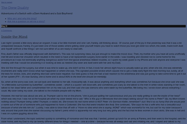 thedrewduality.com site used Dusky-blog-premium