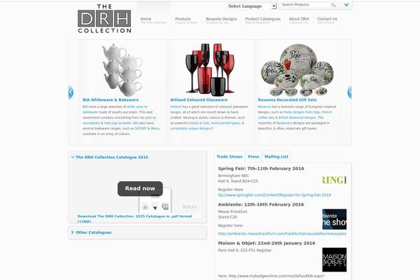 thedrhcollection.com site used Drh