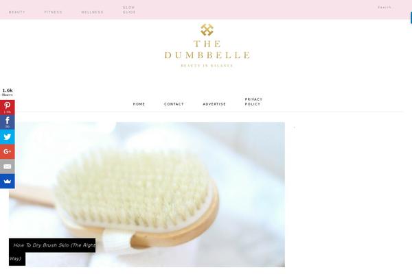 thedumbbelle.com site used Restored316-savory
