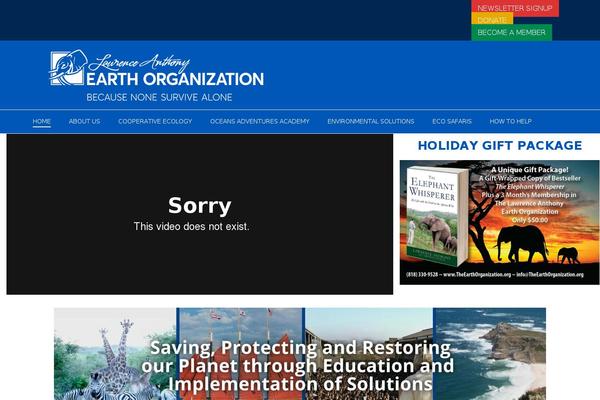theearthorganization.org site used Earth-org