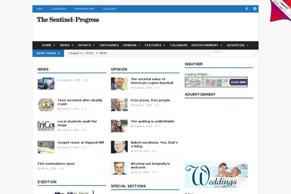 theeasleyprogress.com site used Civitasmedium