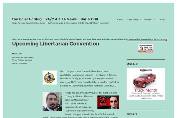 Site using Sassy Social Share plugin