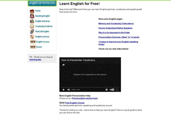 theenglishweb.com site used Eah2