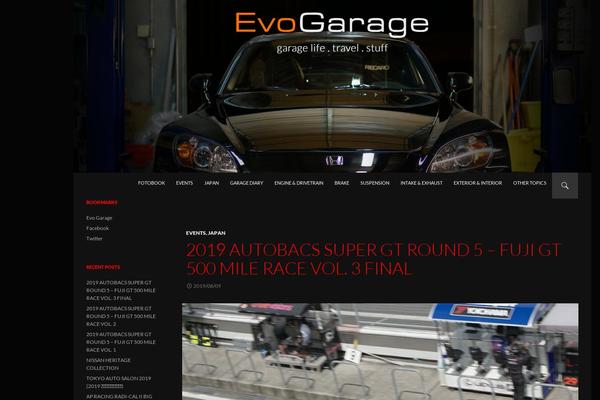 theevogarage.com site used Evo-garage-child