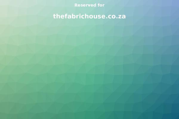 thefabrichouse.co.za site used Divi child