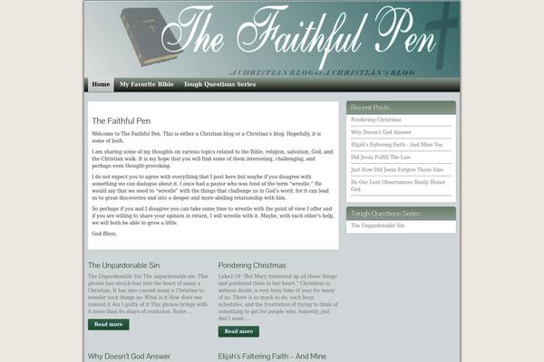 thefaithfulpen.com site used Greenhouse