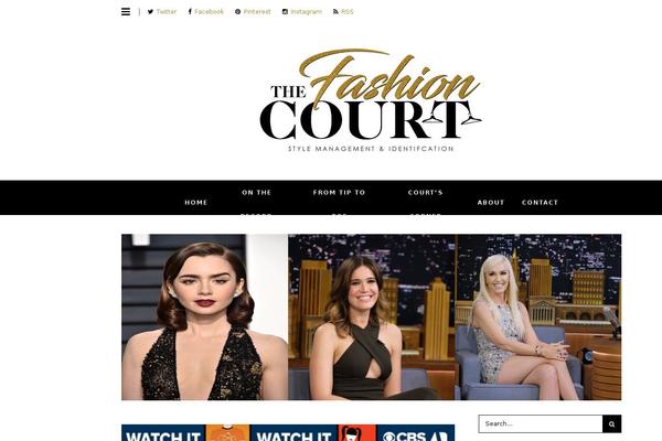 thefashion-court.com site used Wpex-noir
