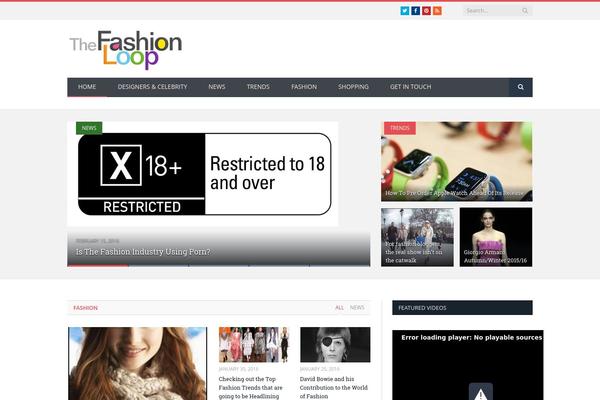 thefashionloop.com site used Blossom-chic-child