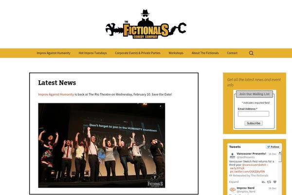Twenty Thirteen theme site design template sample