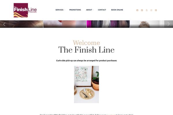 thefinishline.ca site used Sana