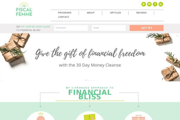 thefiscalfemme.com site used Thefiscalfemme